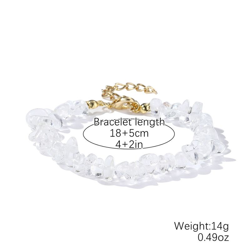Fußkettchen Modeschmuck Böhmisches Natursteinarmband_voghion.com
