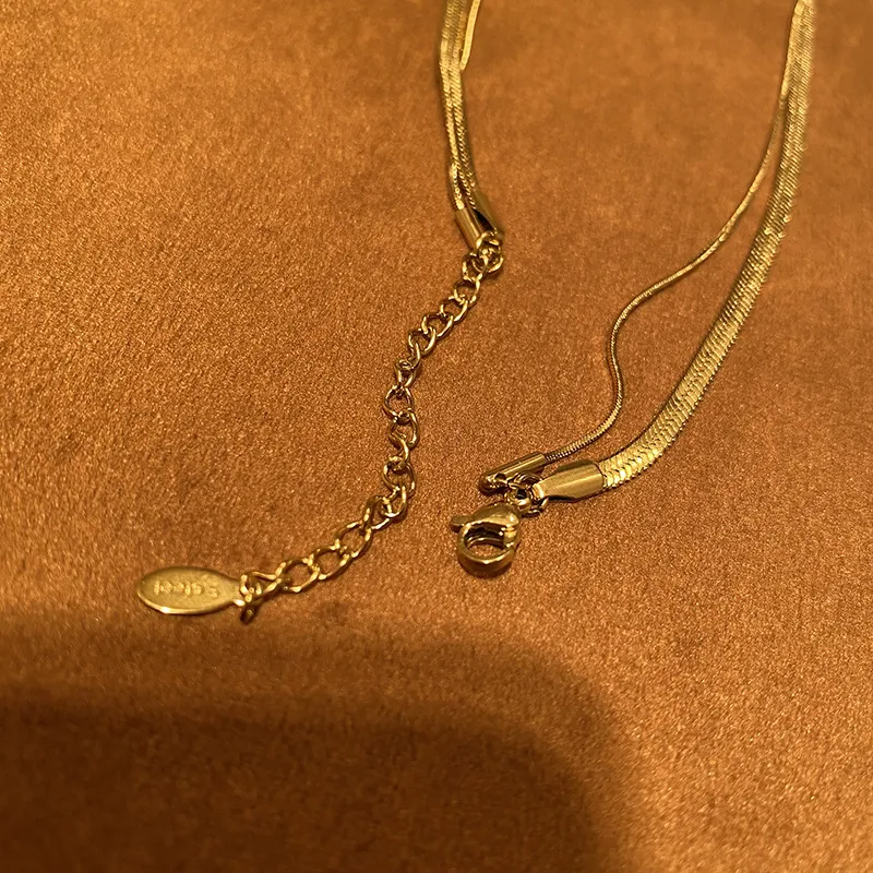 Chains Classical Multilayer Necklace Woman Party Gift Fashion Jewelry_voghion.com
