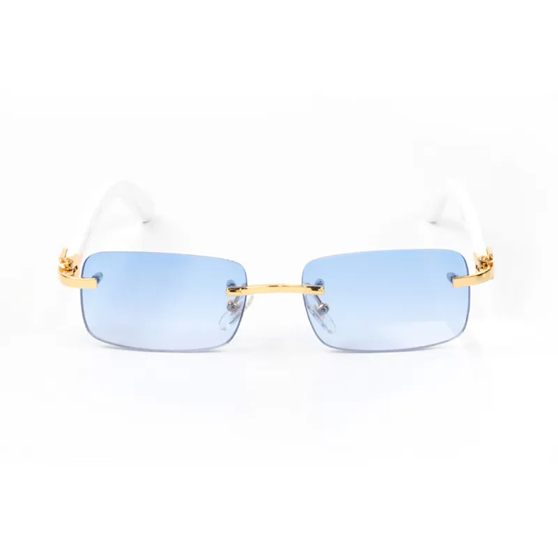 Classic Wooden Sunglasses Unisex White Series C-shaped Mahogany Gold Tea Gray Men Optical Frame Ladies Prescription_voghion.com