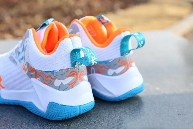 Basketball Summer Breathable New Trendy Fashionable Thick Sole Student Casual Running Men's Sports Shoes Lhshoe_desvips.com