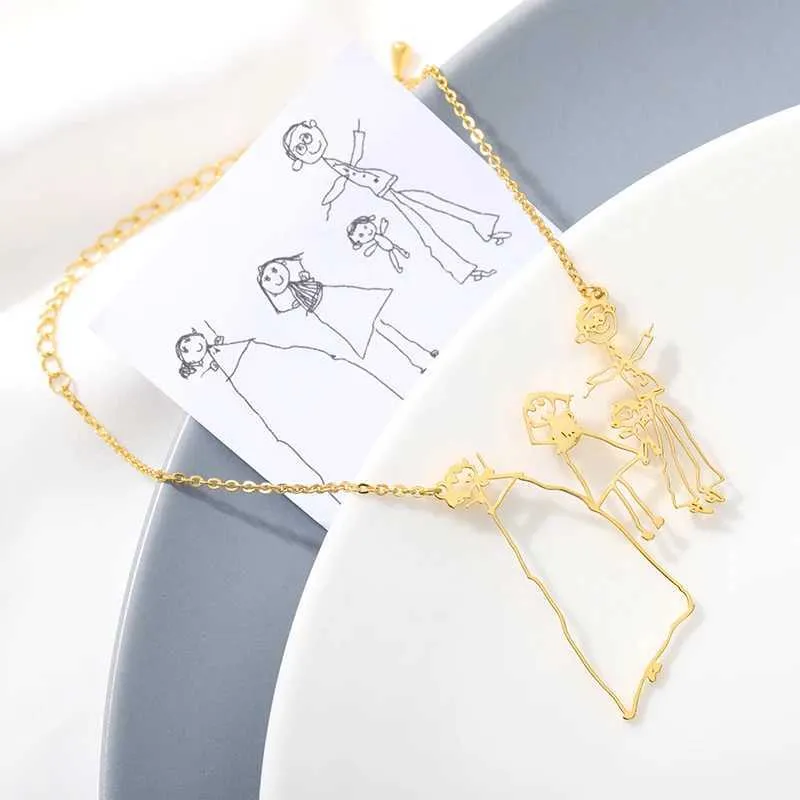 Braceletten Cus Numm Bijouen Edelstahl Handschrëft Ënnerschrëft Bild Nummschëld Charm Bracelet Léifsten Bescht Frënn_voghion.com