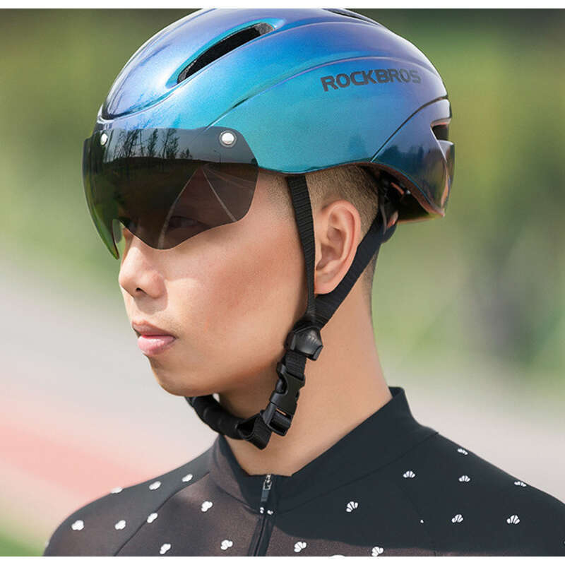 ROCKBROS Cycling Helmet, Road Mountain Bike, Male And Female Integrated Safety Hat_voghion.com