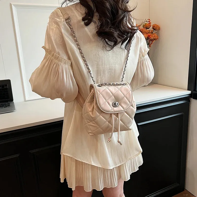 Mini Rucksack Damen Schultertasche Für Kosmetik Und Schmuck_voghion.com