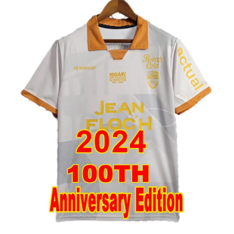 2324 Lorient Mens Soccer Jerseys Tattoo Special GRBIC LE FEE BOZOK BOISGARD MARVEAUX 2024 100th Anniversary Edition_voghion.com