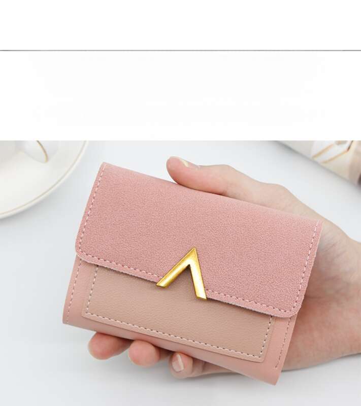Cartera pequeña coreana con 70 % de descuento. Tarjetero con múltiples ranuras para mujer._voghion.com