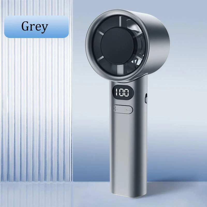 Portable Handheld Mini Fan Rechargeable Bladeless Cooling Device_voghion.com