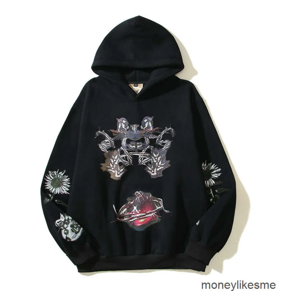 Sudaderas para hombre Sudaderas con capucha de diseñador Ropa de calle Moda callejera estadounidense Sudadera con capucha Br Kanyes Same Heart of Restraint para hombre_voghion.com