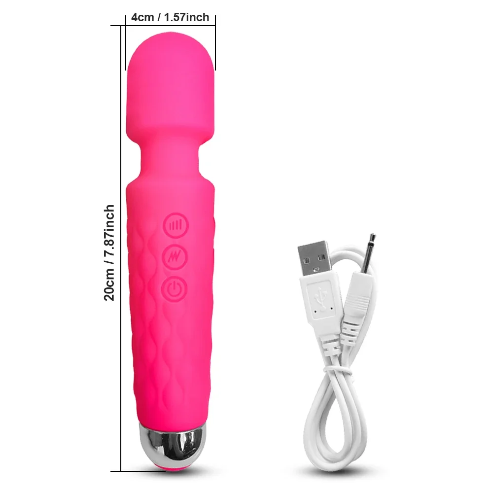 Av Wand Vibrator Für Damen Klitoris Und Brust Massagegerät_voghion.com