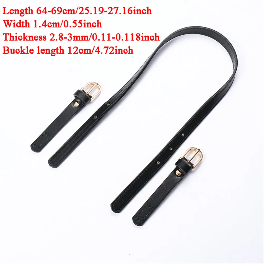 1Pc Mode Einstellbare PU Leder DIY Zubehör Ersatz Geldbörse Griff Gürtel Strap Schulter Tasche Riemen_voghion.com