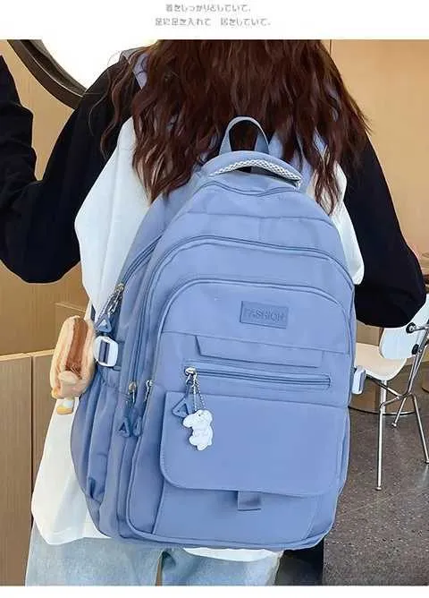 Women Boys School Backpack for Teenage Youth Girls Kawaii Student Kids Rucksack Laptop Books Bag Bolsas_voghion.com