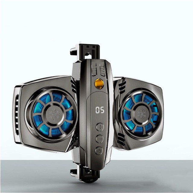 Uniwersalny Mini Telefon Komórkowy Wentylator Chłodzący Radiator Turbo Hurricane Gra Cooler Telefon Komórkowy Chłodnica Do iPhone'a/Samsunga/Xiaomi_voghion.com