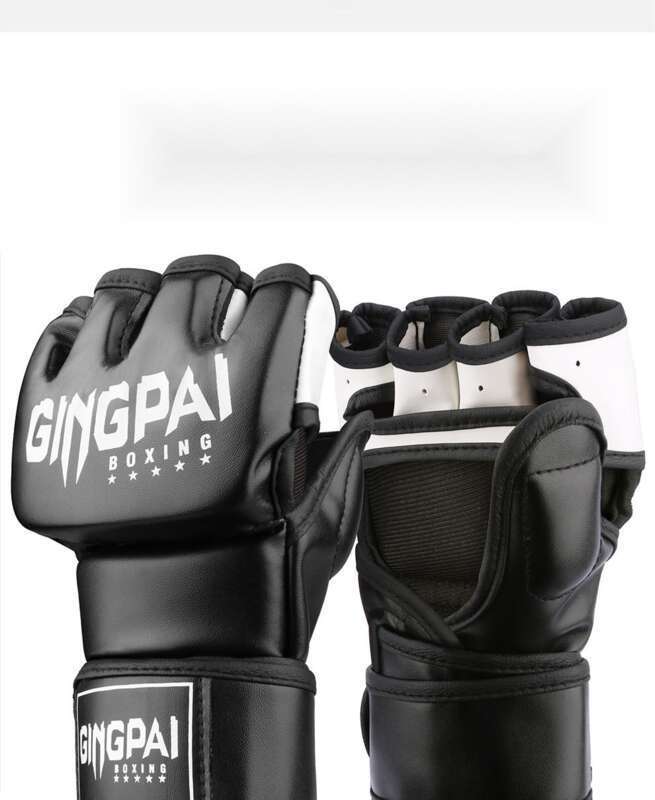 【 7893 People's Collection 】 Boxing Sanda, Professional UFC, Half Finger Gloves, MMA, Muay Thai, Free Combat, Men's And_voghion.com