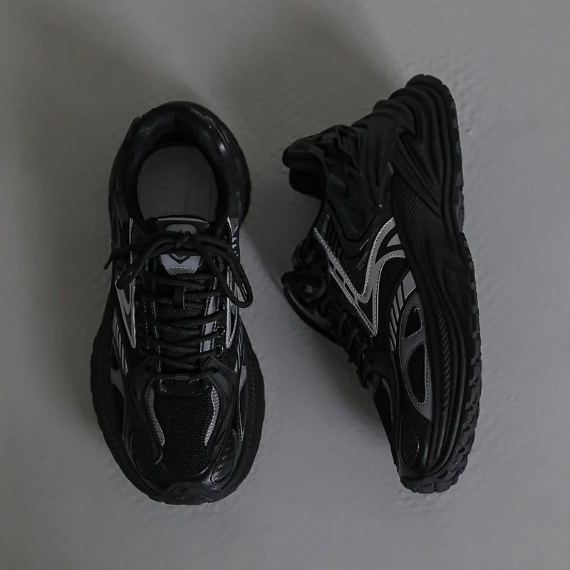 Men's Tide Spring Fall Men's Sports And Leisure Single Mesh Students Fashion Trend Running Travel Shoes 323_voghion.com