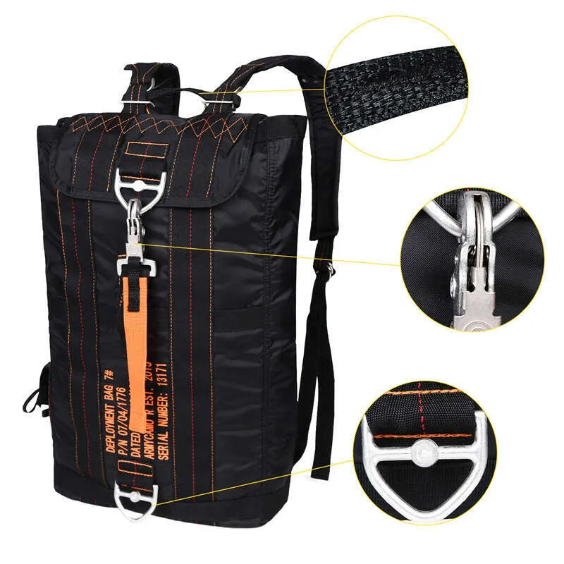 Zaino multiuso resistente, leggero, borsa da paracadute per viaggi di caccia all'aperto, escursioni, scuola, avventure_voghion.com