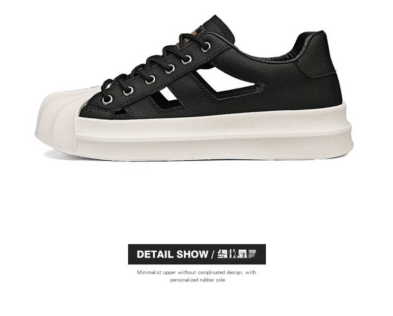 Sommer Neue Aushöhlen Design Casual Atmungsaktive Board Schuhe_voghion.com