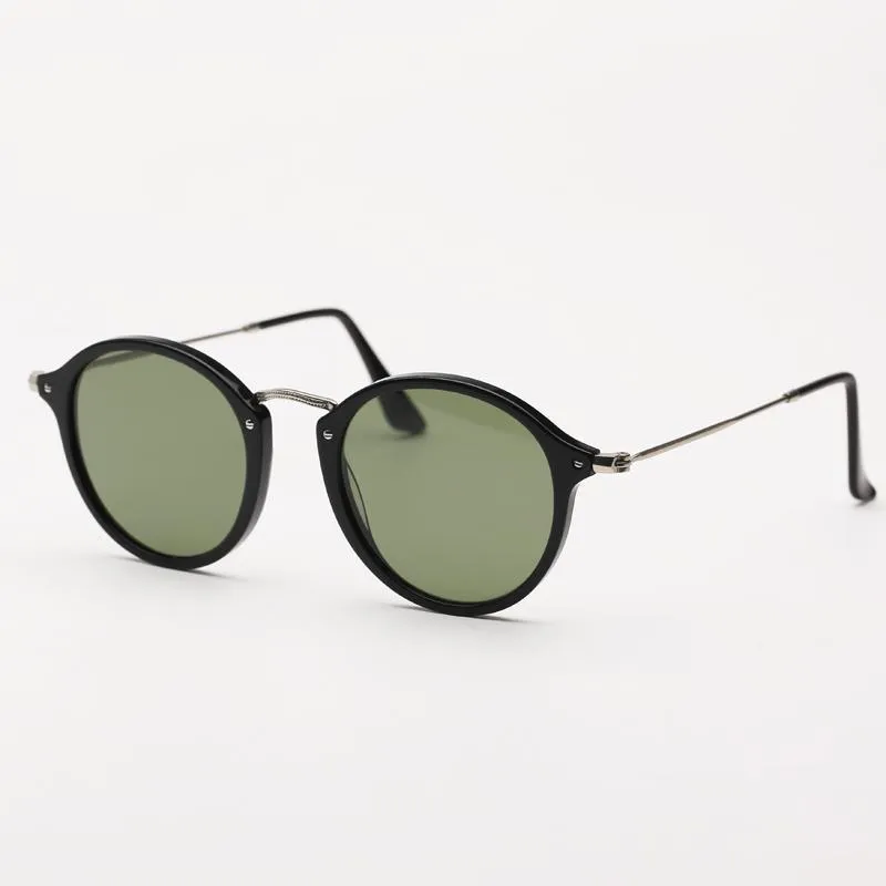 Occhiali da sole rotondi da uomo, sportivi, unisex, alla moda, da donna, classici, in vetro, con lenti di protezione UV, design_voghion.com