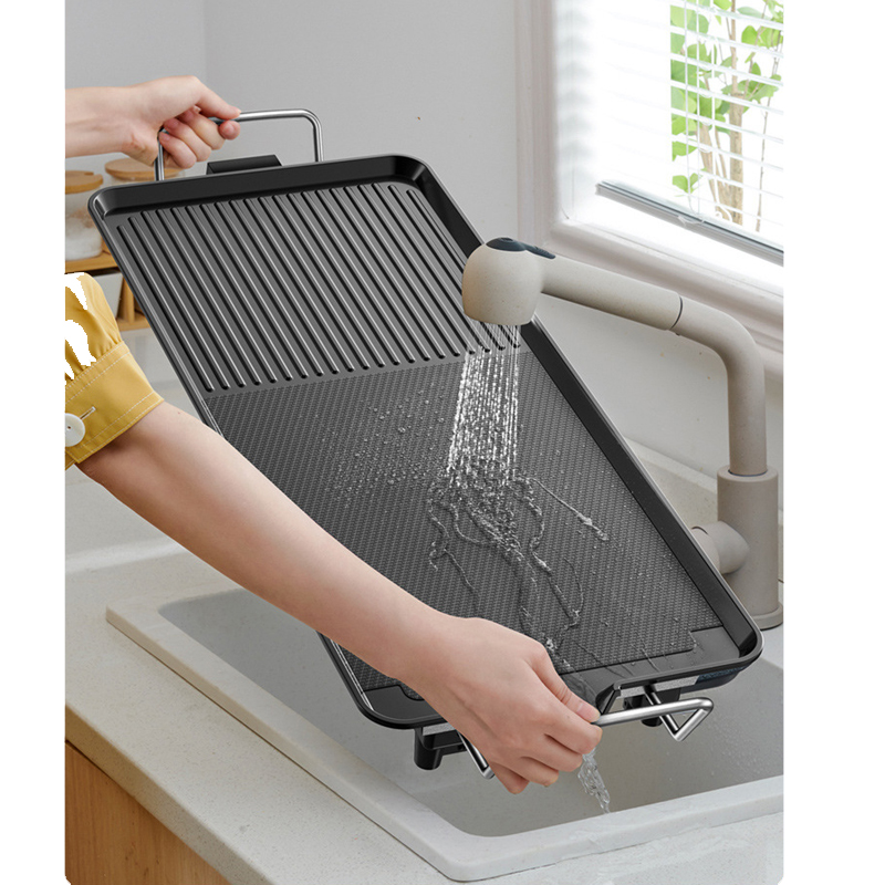 Elektrogrill 220 V Elektrogrill Grillen Haushaltsgeräte für die Küche Elektrogeräte zum Kochen in der Küche 1500 W_voghion.com