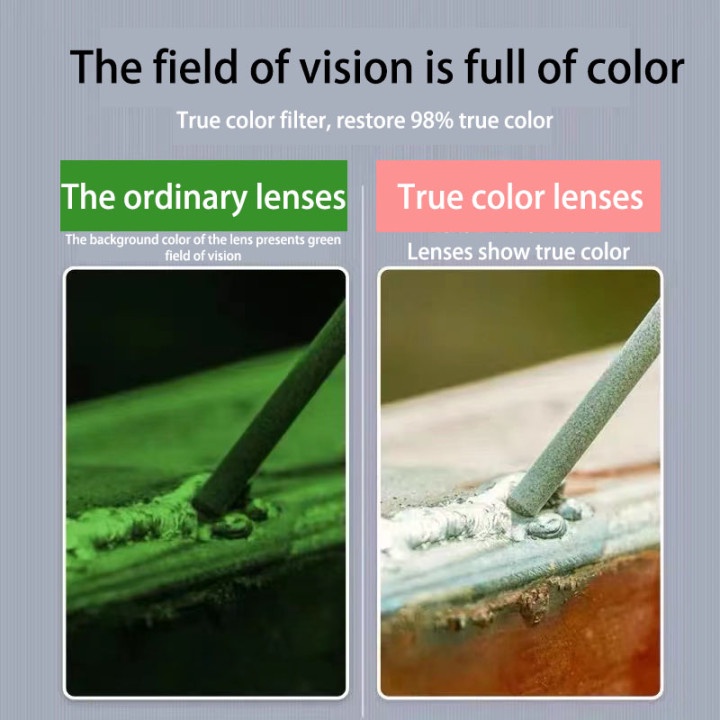 Óculos de soldagem antirreflexo máscara de soldagem com escurecimento automático proteção ocular óculos de soldagem_voghion.com