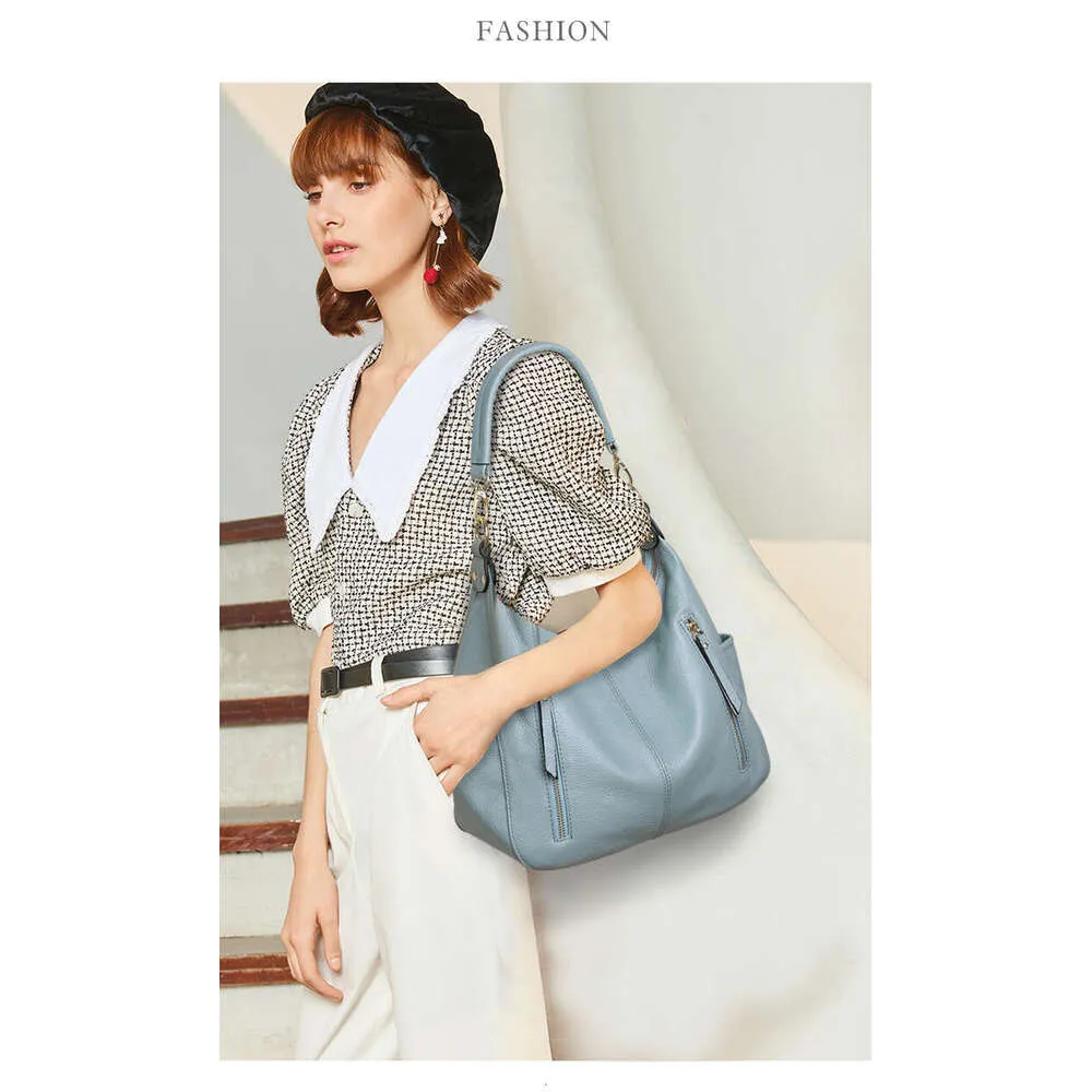 Zency Borsa a mano in vera pelle morbida di alta qualità, grande capacità, da donna, hobo, elegante, classica, a tracolla_voghion.com