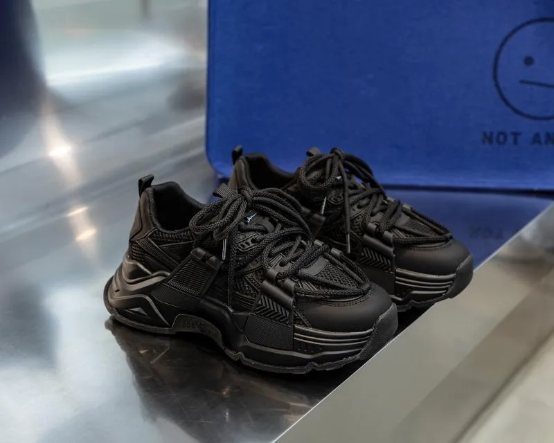 Thick Sole Round Toe Running With Mesh Surface For Lightweight Non Slip Breathable Casual And Comfortable Sports Shoes_voghion.com