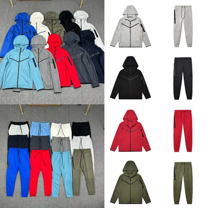 Mode Dicker Designer Tech Fleece Trainingsanzug Frau Hosen Männer Sport Zip Jacke Jogger Hose Trainingsanzüge Womens Joggers_voghion.com