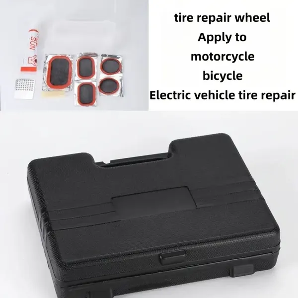 Kit d'outils de réparation de vélo portable avec accessoires_voghion.com