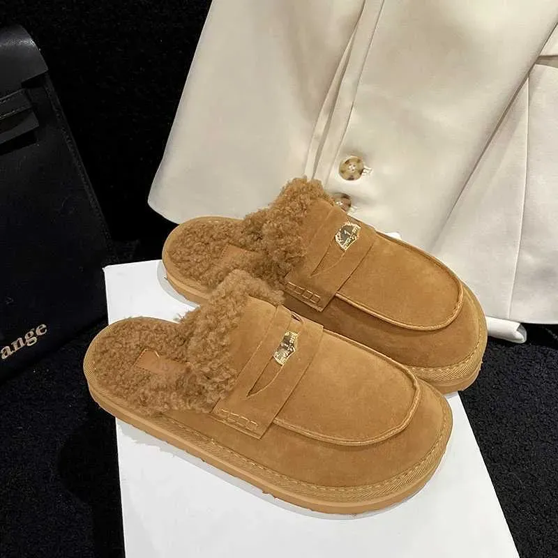 Winter Outdoor Cotton Casual Fashionable Warm Boots Comfortable and Non-slip Womens Home Slippers XW6.5_voghion.com