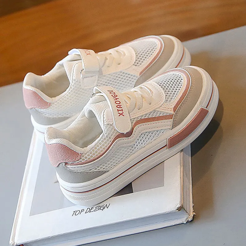 Kids Board Girl's Sneakers Fashion Hook Student Boys Cutefeet Sport Running Autumn New Toddler Casual Shoes Size 26 - 37_voghion.com