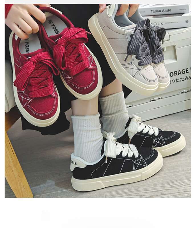 2025 Frühjahr Neue Beliebte Canvas Schuhe Hundert Casual Instagram_voghion.com