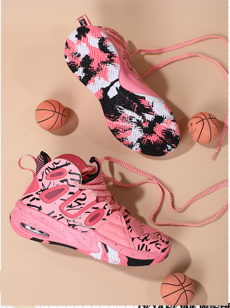 Pratici stivali da combattimento alti da basket Kobe, scarpe sportive antiscivolo resistenti all'usura, assorbimento degli urti da parte degli studenti_voghion.com