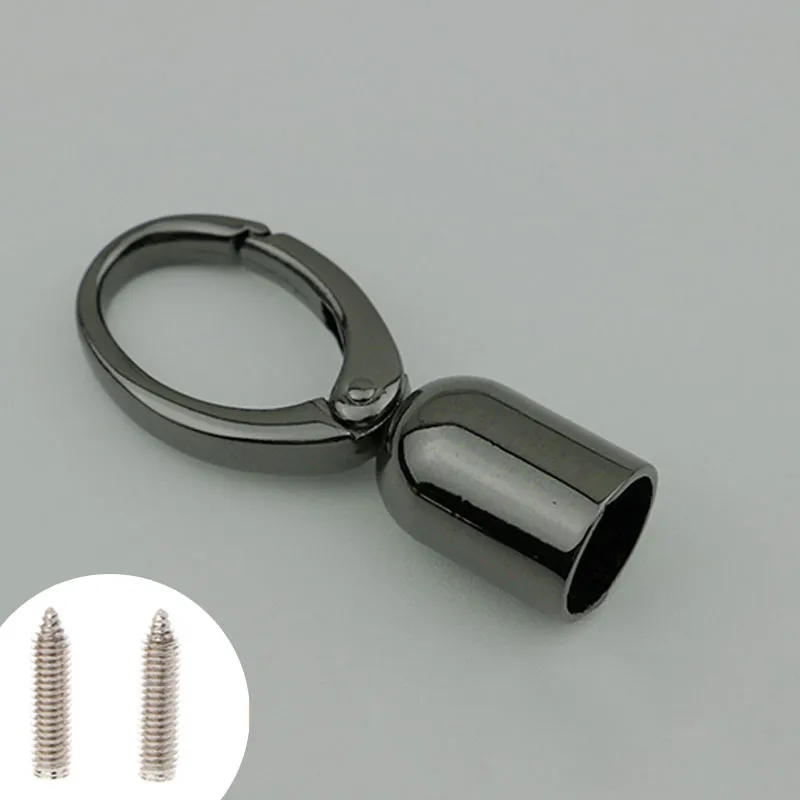 Accessori fai da te per borse decorative in pelle con corda/nappa, gancio per borsa con apertura a molla_voghion.com