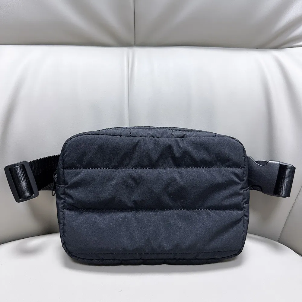 Women Fanny Pack Large Capacity Fashion Waist Solid Color Shoulder Adjustable Strap Lightweight Stylish Satchel Bag_voghion.com