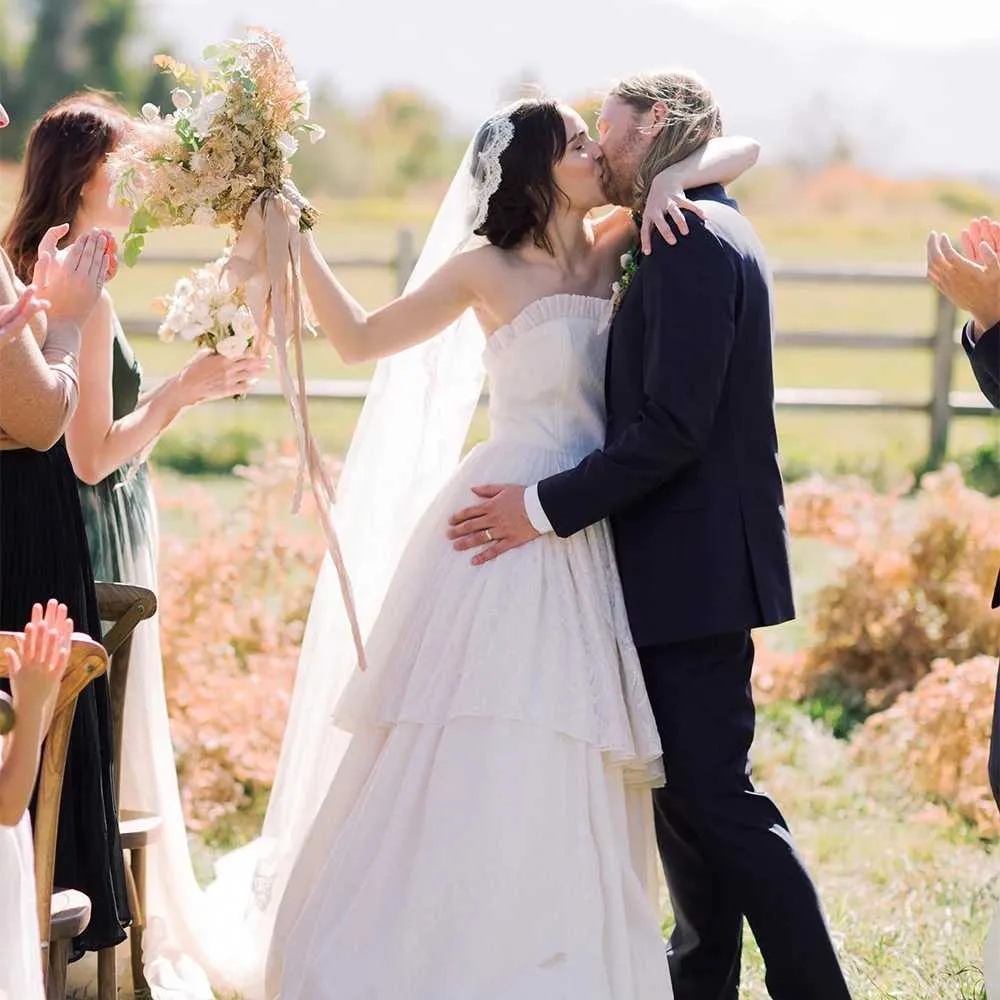 Velo di gioielli per capelli 1 livello Veli lunghi Accessori da sposa da sposa Capesante in pizzo Morbido tulle corto Veu VP98_voghion.com