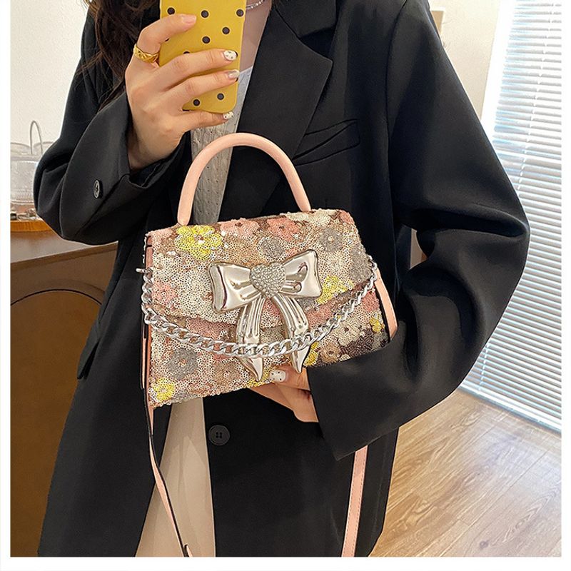 Damentasche 2024 Europäische und amerikanische Mode tragbare Umhängetasche_voghion.com