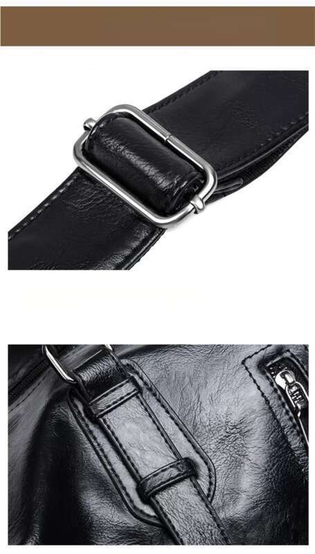 Borsa a mano casual di grande capacità, borse da uomo in pelle PU di alta qualità, borse da viaggio_voghion.com