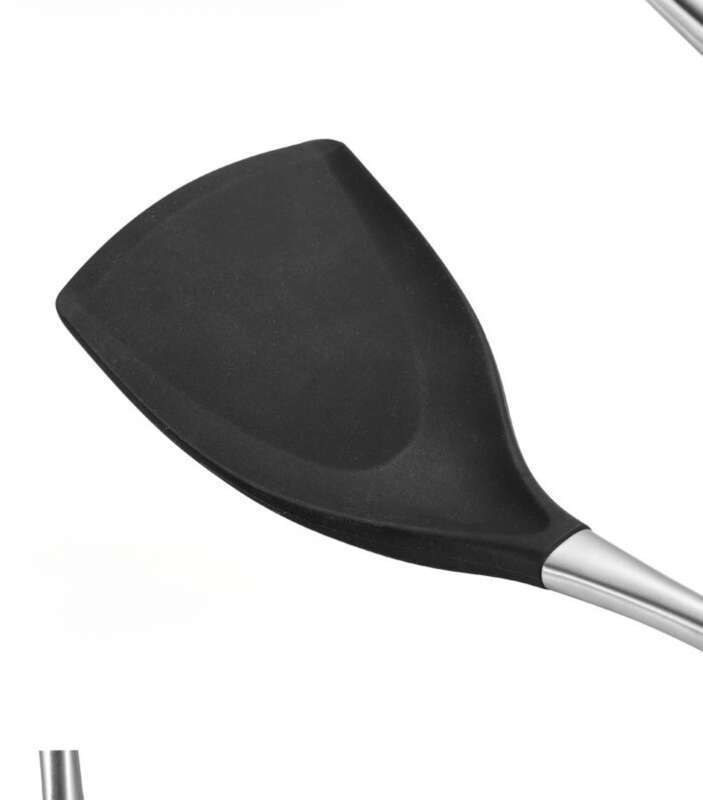 Non Stick Special Silicone Shovel, Heat-resistant Household Stir Fry Kitchenware Set, Soup Spoon Frying Shovel Does Not_voghion.com
