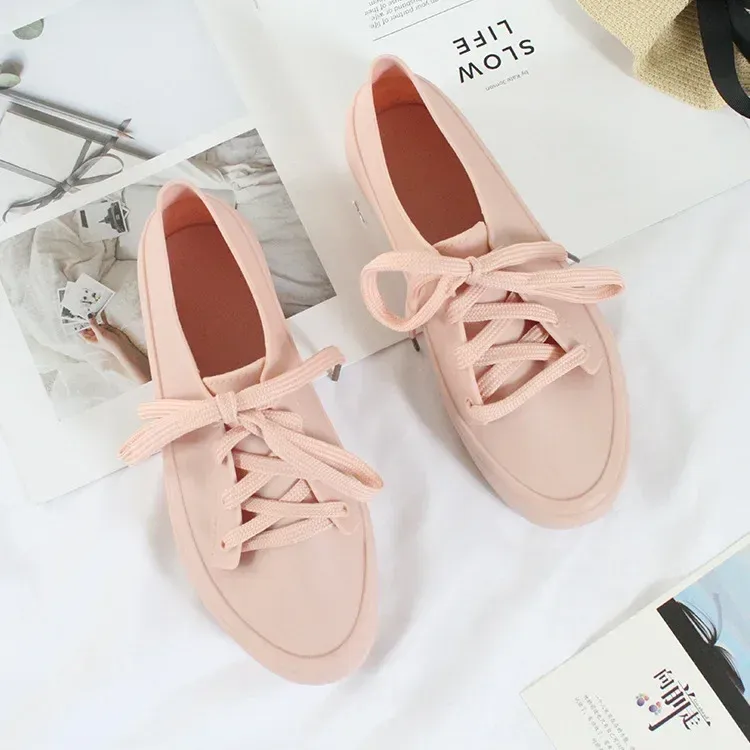 Damen Gummistiefel Sneaker Wasserdicht Für Outdoor Und Freizeit_voghion.com