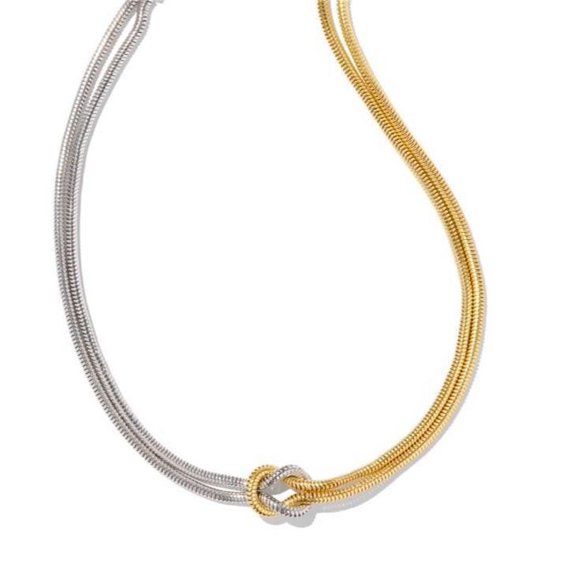 Fashion Simple Temperament Titanium Steel Knotted Snake Chain Valentine's Day Bracelet Electroplating Gift Niche Design_voghion.com