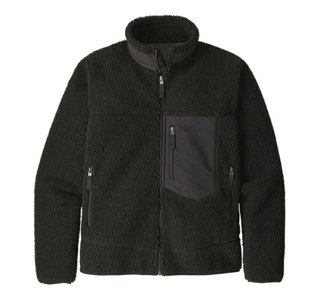 Designer Herren Reißverschluss Pullover Jacke Dicke Veste Giacca Warm Down Klassische Retro Winter Coupe Modelle Lamm Kaschmir Weste_voghion.com
