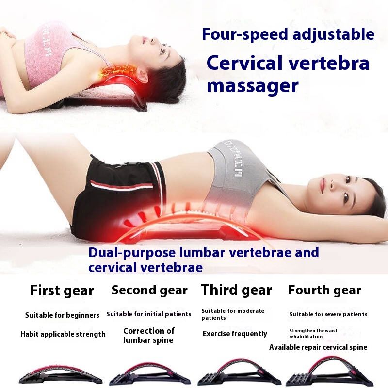 [4a marcia] correttore divaricatore curvatura della protrusione del disco Massaggio lombare agopuntura e moxibustione magnetoterapia_voghion.com