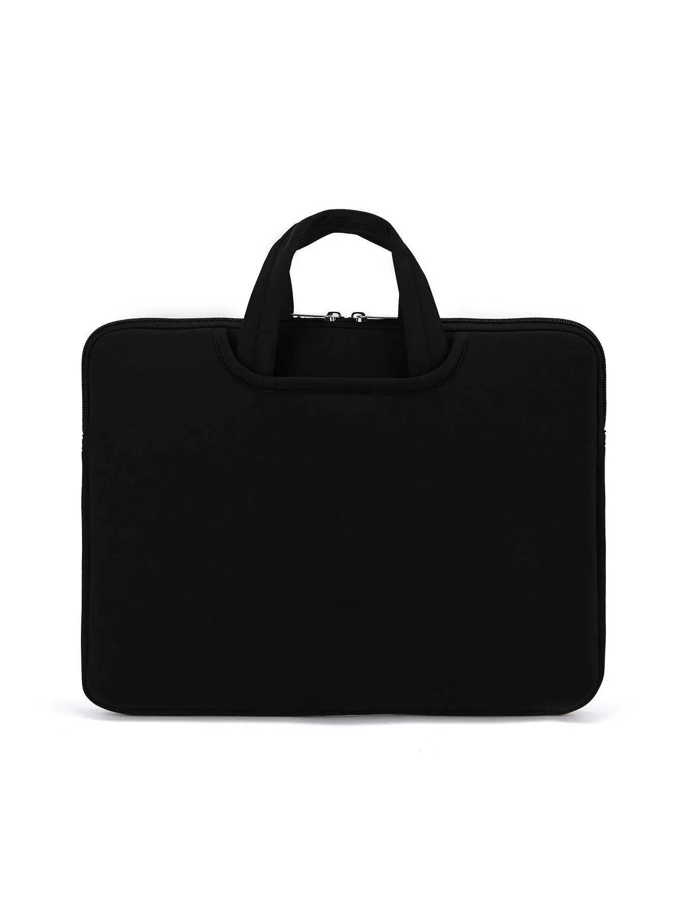 Geantă de 16 și 17 inch cu buzunarul frontal, poate ține mouse-ul Power, spațiu mare, geantă de mână pentru laptop, ușoară, Handba24111_voghion.com