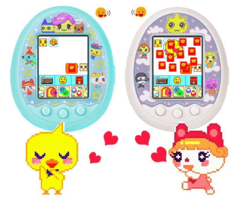 2023 Domestic Version Of Tuoma Gezi Color Screen Electronic Pet Cultivation And Friendship Game Machine, Toy Female Gift_voghion.com