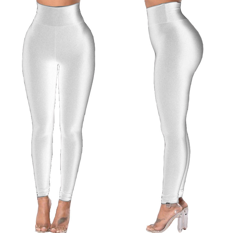 Héich Taille Hip Erhéijung Héich Elastizitéit Fräizäit Sport Yoga Lafen_voghion.com