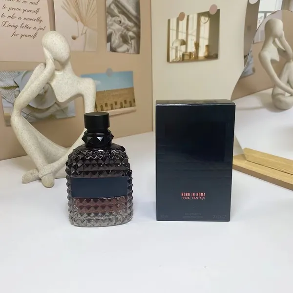 Men Perfume Born In Intense Roma Donna Uomo Fragrance 100Ml Long Lasting Smell Brand EDP Parfum For Neutral Cologne_voghion.com