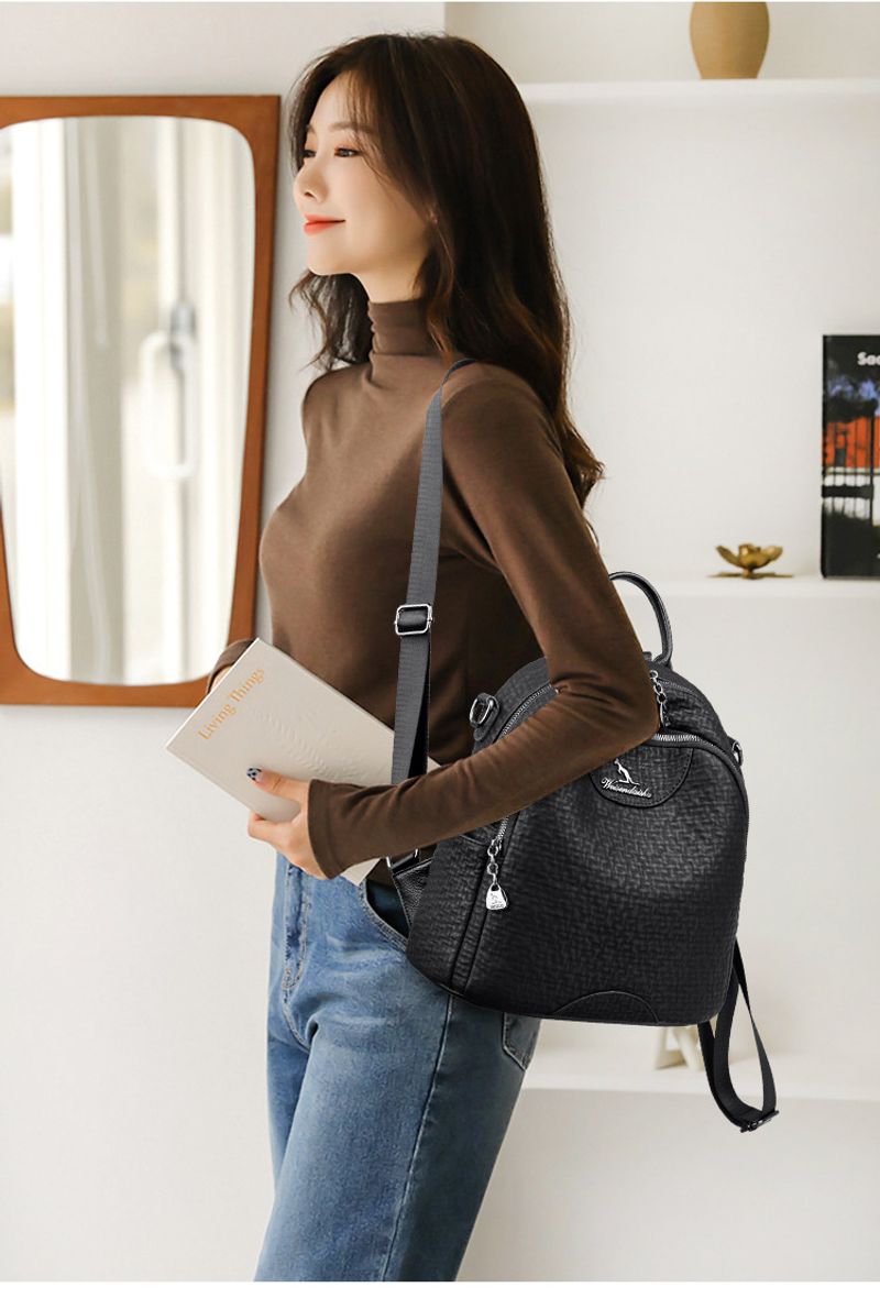 Korean style women's fashion all-match portable shoulder bag multi-layer large capacity backpack for moms_voghion.com