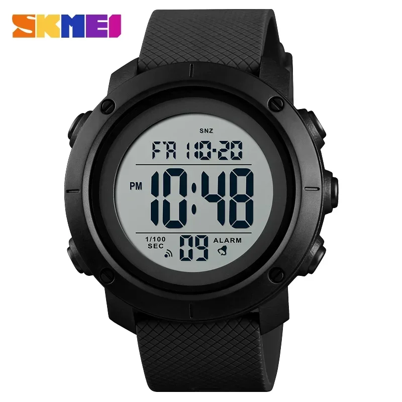 Sports Waterproof Digital Watch For Men With Led Display_voghion.com