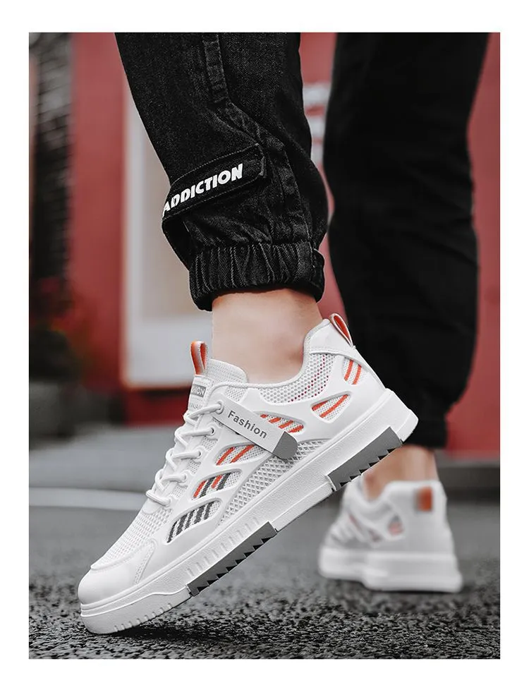 Breathable Mesh Running Shoes For Men Versatile Casual Sneakers_voghion.com