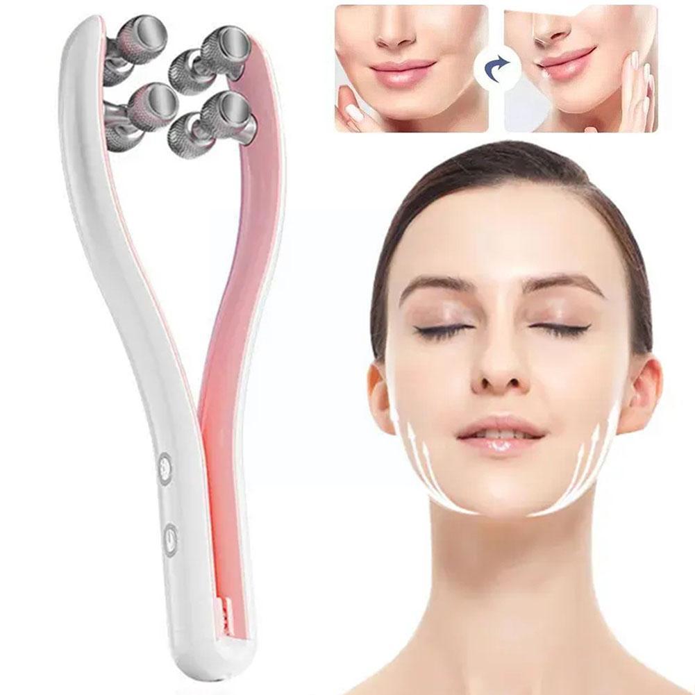 EMS Face Lifting Roller RF Eye Beauty Device Verwijdert Huid V-vormig Anti-Rimpel Gezicht Lifting Verstevigend Rimpel Instrument H2Y1_voghion.com