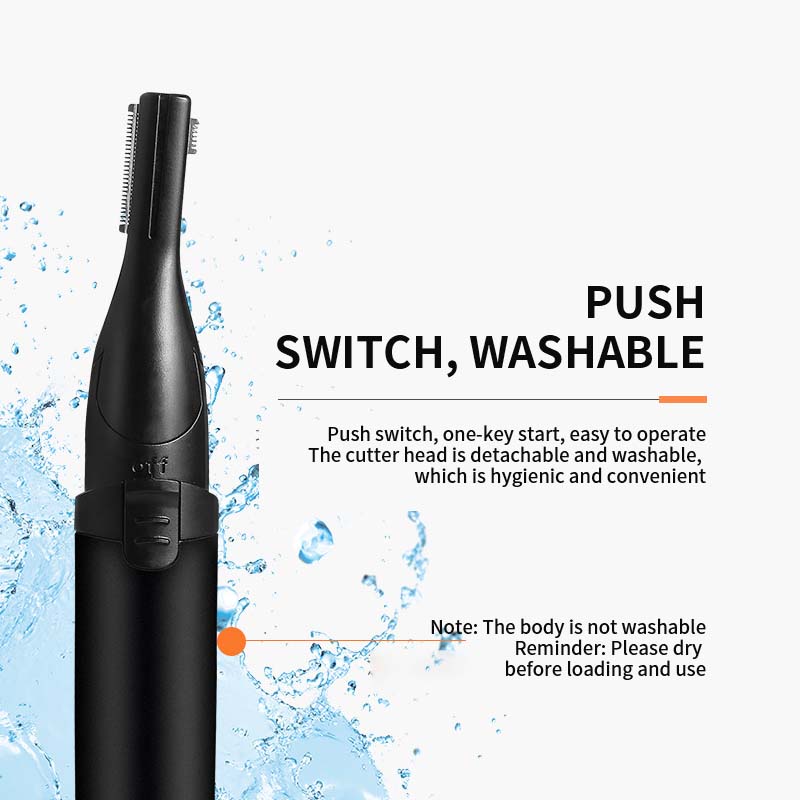 Electric Eyebrow Trimmer Multi-function Washable Eyebrow Razor Ladies Do Not Hurt The Skin Baby Men&#39;s Shaving Razor_voghion.com