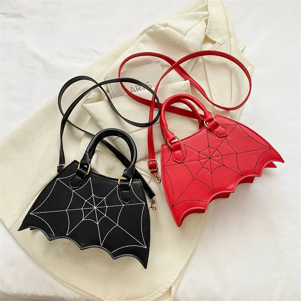 Women Small Shoulder Bag Bat Wing Ladies Top-handle Creative Chic PU Leather Fashion Halloween Props Outdoor Shopping_voghion.com